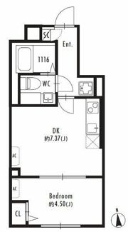 GRAN PASEO北新宿の間取り画像