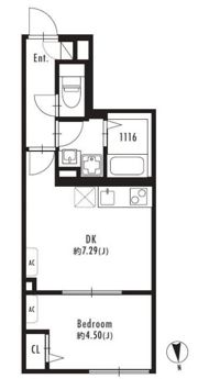 GRAN PASEO北新宿の間取り画像