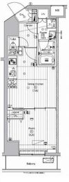 PREMIUM CUBE 代々木上原の間取り画像