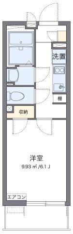 クレイノサウザンド ヒルズの間取り画像