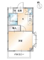 AS ONE AKABANEの間取り画像