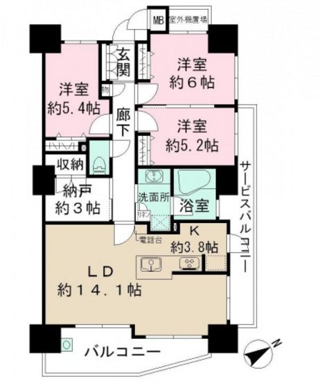 間取図