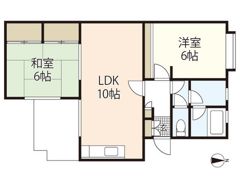 フェリスⅡの間取り画像