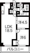 プリミエール平和ヶ丘の間取り画像