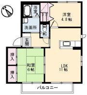 SHAROCK HOMUS 壱番館の間取り画像