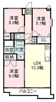 シャロワの間取り画像