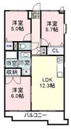 シャロワの間取り画像