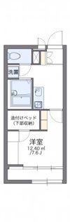 レオパレスバンビーノ花輪の間取り画像