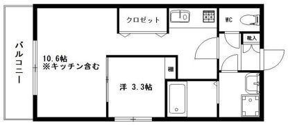 ルーツ（Roots）の間取り画像