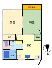 ルミエール田島の間取り画像