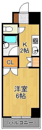 ヴィラージュ小倉の間取り画像