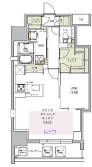 アーバネックス谷町四丁目の間取り画像