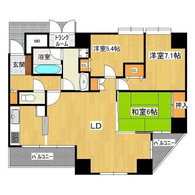 間取図