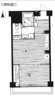 須賀マンションの間取り画像