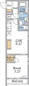 （仮称）リブリ・足立区江北⑤の間取り画像