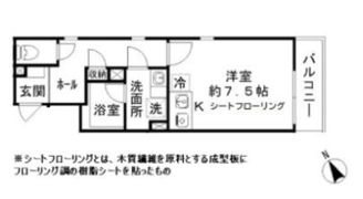 LAUREL三ノ輪の間取り画像