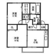 リジエールB棟の間取り画像