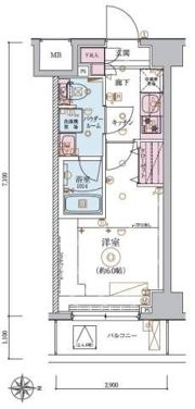 リヴシティ横濱東蒔田の間取り画像
