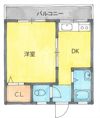 栄穂マンションの間取り画像