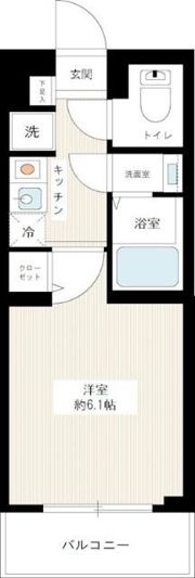 MAXIV池袋の間取り画像