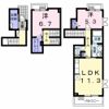 プライム・ガーデンⅠの間取り画像