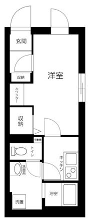 フェリデンシア住吉の間取り画像