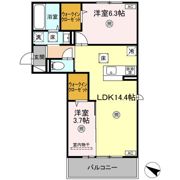 パーチェ御幸の間取り画像