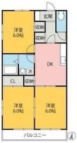 コンフレール連取の間取り画像