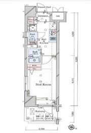 ヴィータローザCQレジデンス南千住の間取り画像