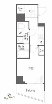 AXAS西五反田の間取り画像