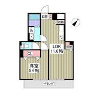 羽根木ファミリーマンションの間取り画像