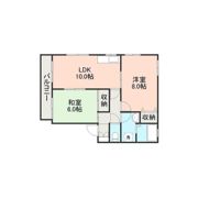 カーサ帯山B棟の間取り画像