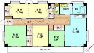 S＆Tマンションの間取り画像