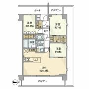 パークホームズ中野本町ザレジデンスの間取り画像