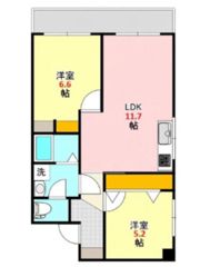 森ビルの間取り画像