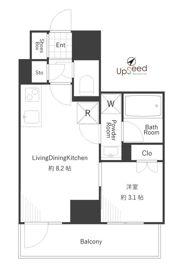 LEXE横濱関内の間取り画像