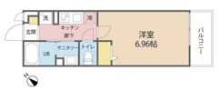 ローズパーク七番館の間取り画像