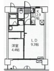 COCO西市の間取り画像