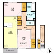 ブレシア カツラの間取り画像