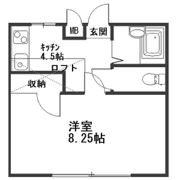 パル柏木の間取り画像