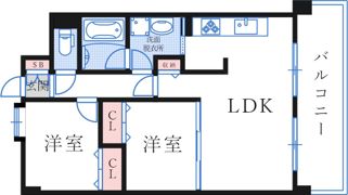 サントピア須磨の間取り画像