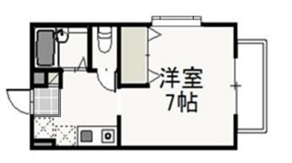 カーサ・アネーロ Bの間取り画像