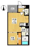 REGALEST 桑田の間取り画像
