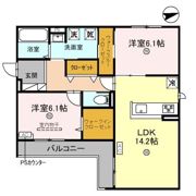 D-residence服部本町の間取り画像