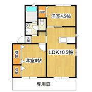 プラテリーアF棟の間取り画像