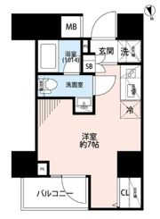 プレール・ドゥーク戸越銀座通りの間取り画像
