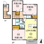 リーベ クオーレ A棟の間取り画像