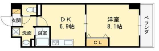ミルフィーユの間取り画像