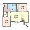 アンビエラ中川の間取り画像