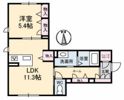 Logementみゆきの間取り画像